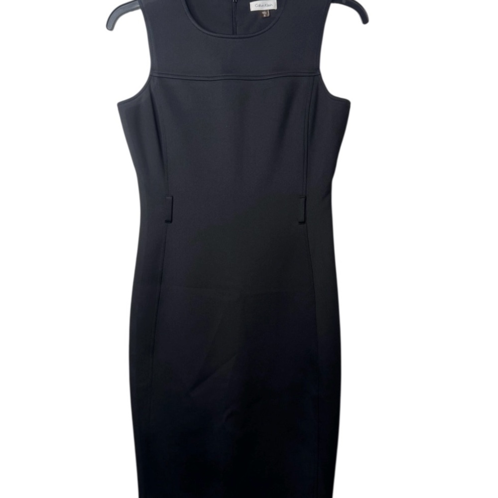 Calvin Klein Classic Black Midi Dress